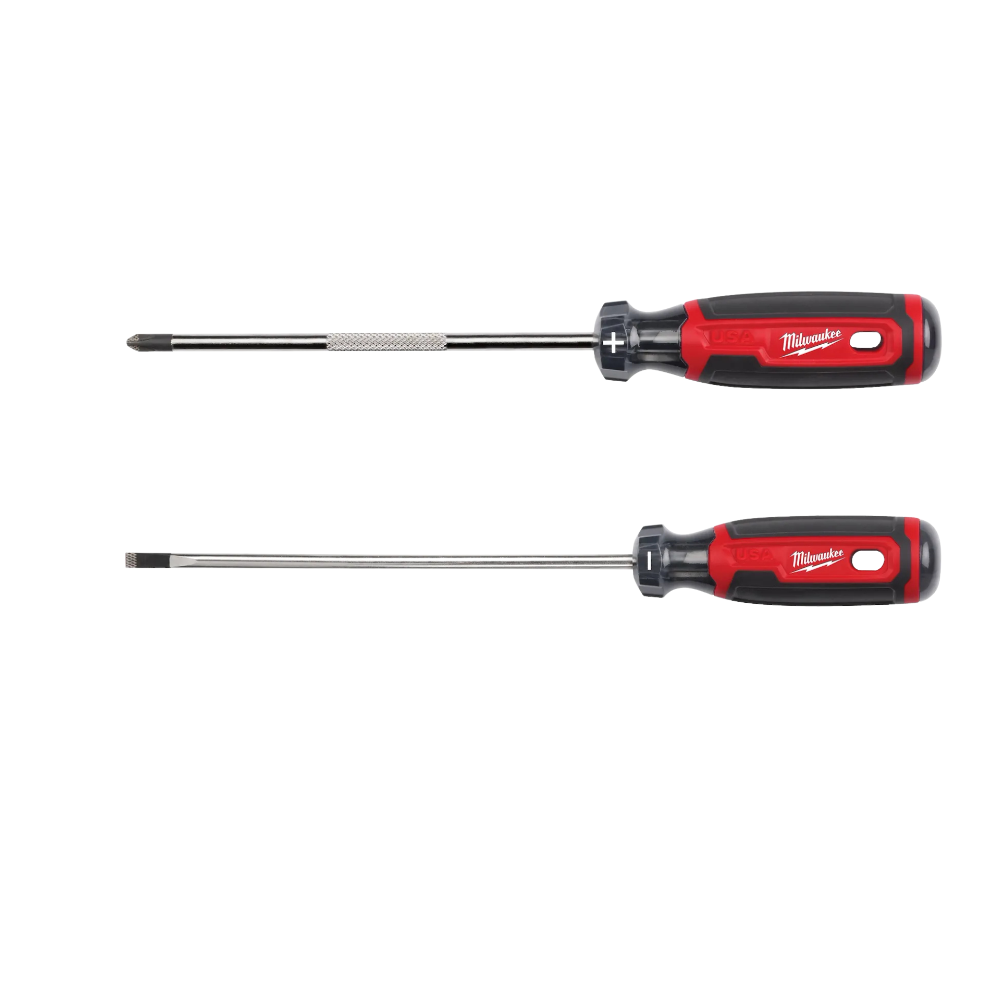 Milwaukee 2 PC. 6" Cushion Grip Screwdriver Set from Columbia Safety